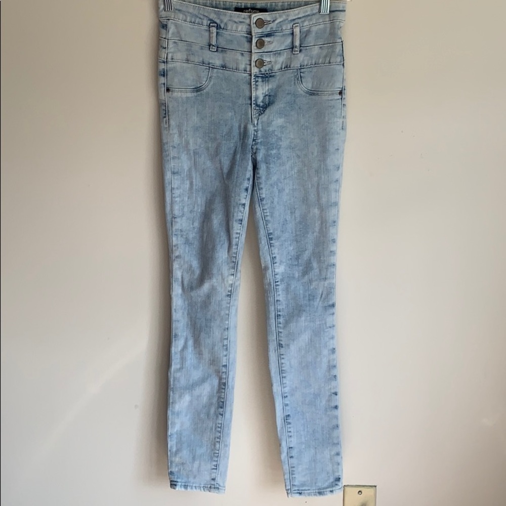 High waist jeans